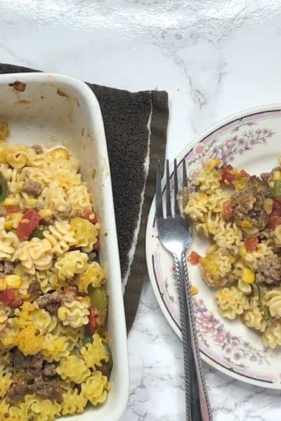 Beef Noodle Casserole 12 Servings
