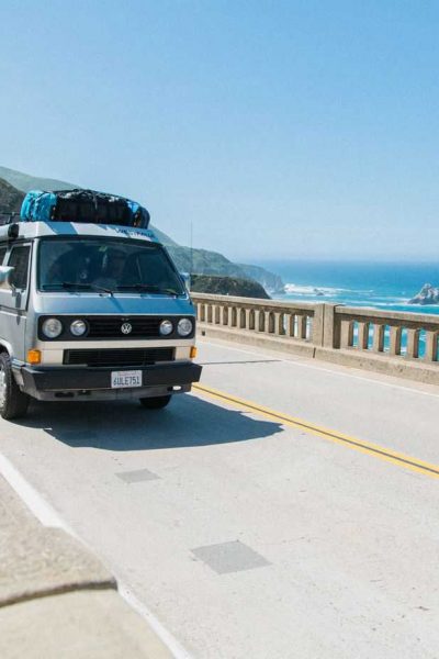 Driving in California in VW Bus