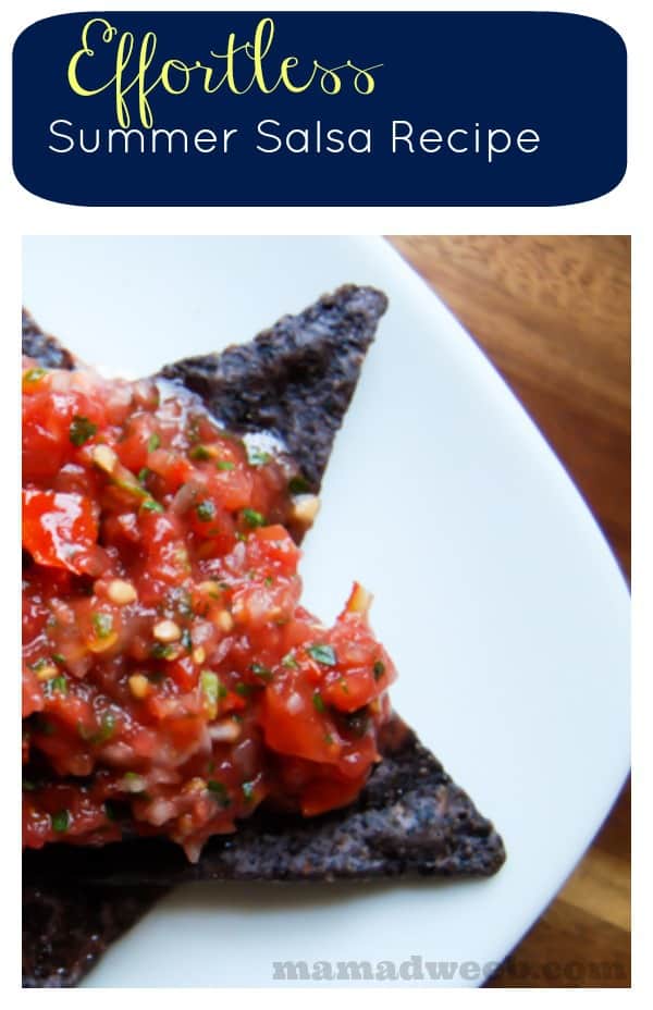 Effortless Summer Salsa recipe