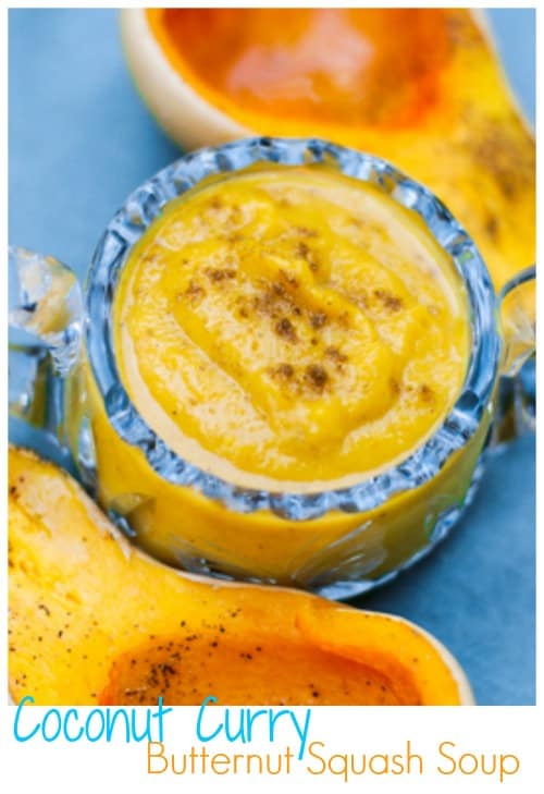Coconut Curry Butternut Squash Soup