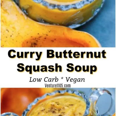 Butternut Squash Soup – With Coconut and Curry
