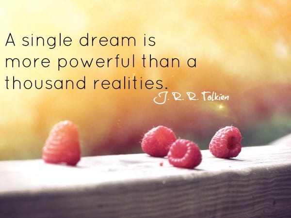 Tolkien dream quote