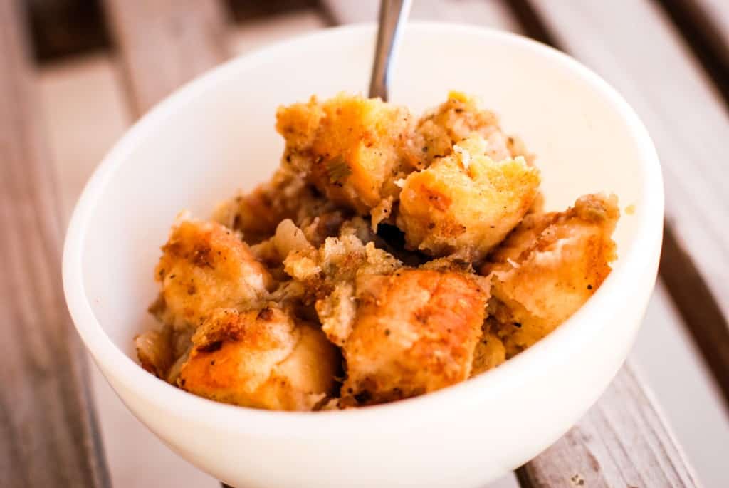 Dairy Free Bagel Sage Stuffing Recipe 