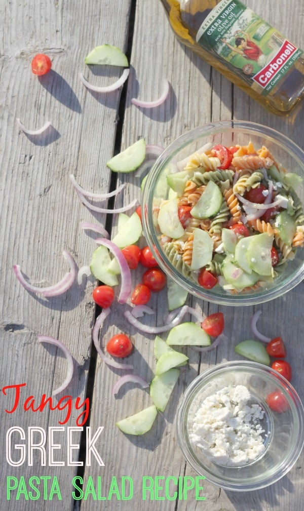 Greek Pasta Salad Recipe