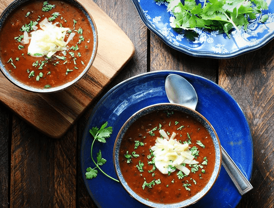 Sriracha Black Bean Soup
