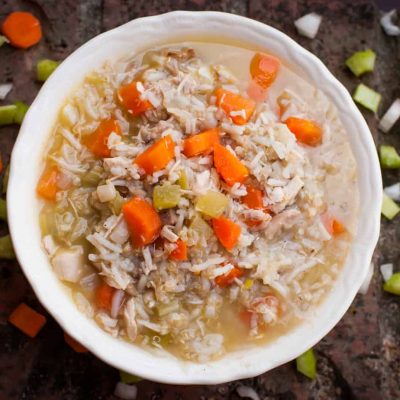 Chicken Rice & Quinoa Stew