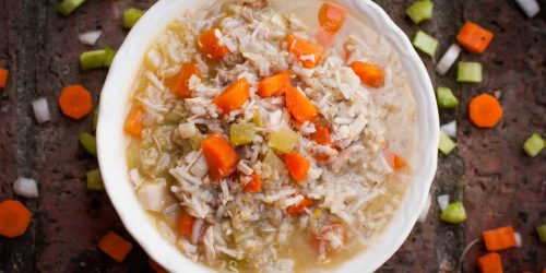 chicken rice and quinoa stew