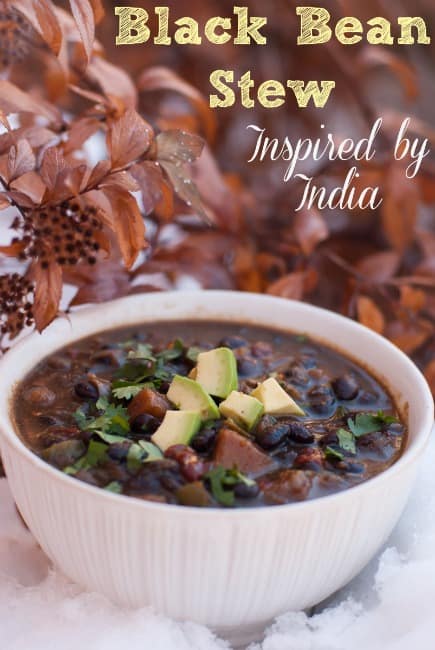 Indian Black Bean Stew