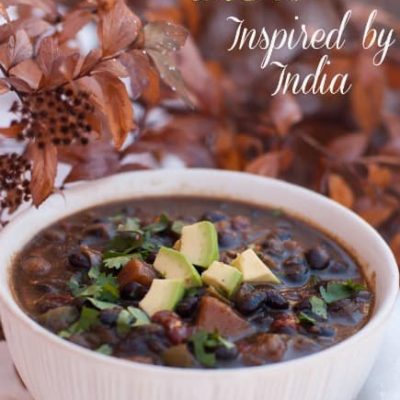 Black Bean Stew – Inspired by India