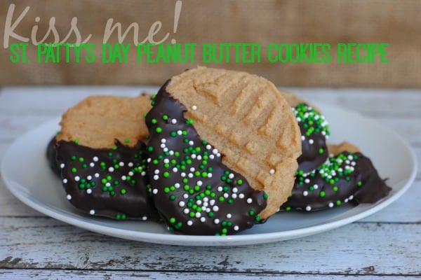 Lucky peanut butter cookies recipe