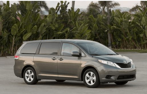 Toyota Sienna: Best family minivan of 2014
