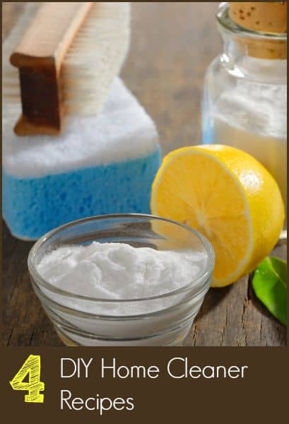 4 DIY Home Cleaner Recipes