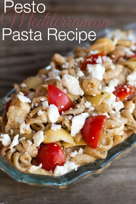 Mediterranean Pesto Pasta Recipe