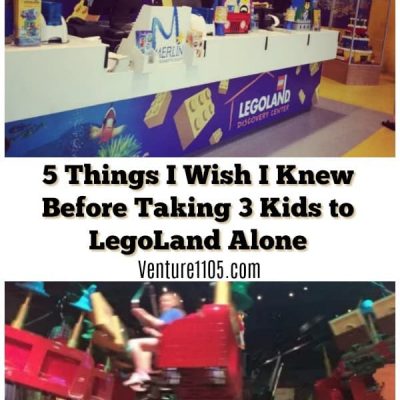 Five things I needed to know before taking 3 kids to LegoLand alone