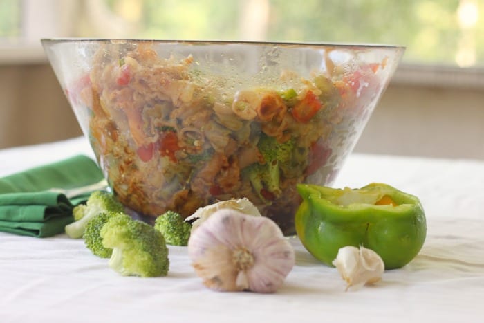 Balsamic Veggie Pasta Salad