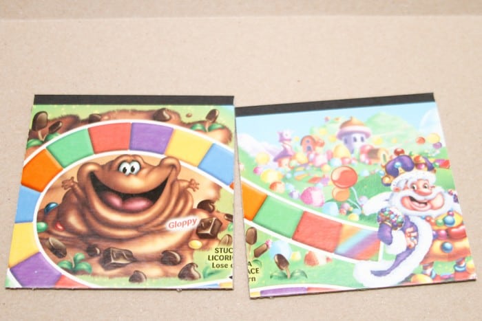 DIY Candy Land notebook step 1