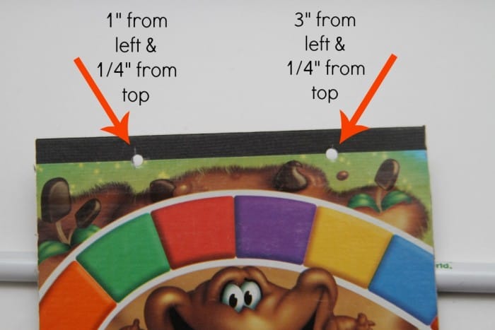 How to make a DIY Candy land Notebook step 3