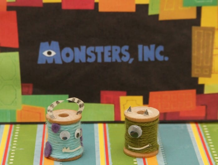 DIY Monster's Inc Craft tutorial