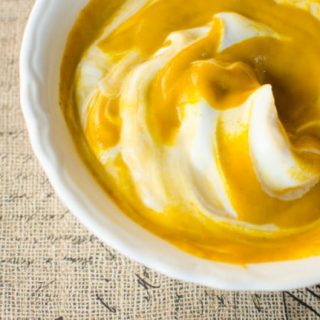 Pumpkin Greek Yogurt Swirl 