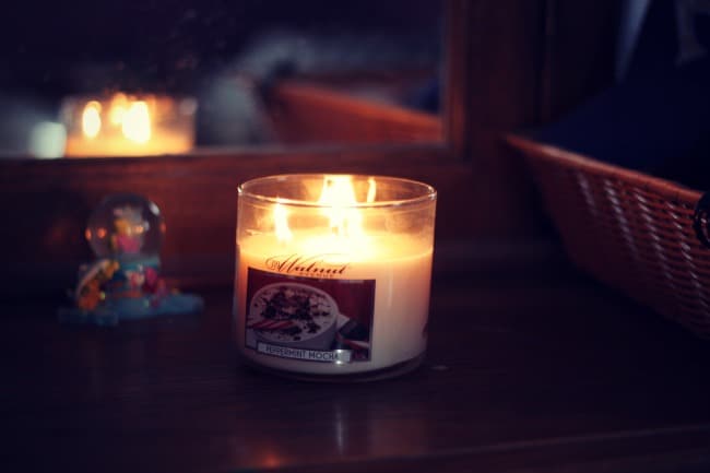 Peppermint Mocha Scented Candle