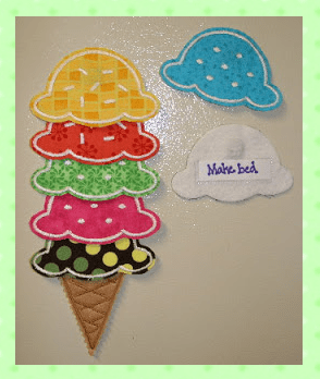 ice cream chore chart