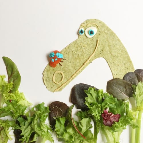 The Good Dinosaur Salad Plate