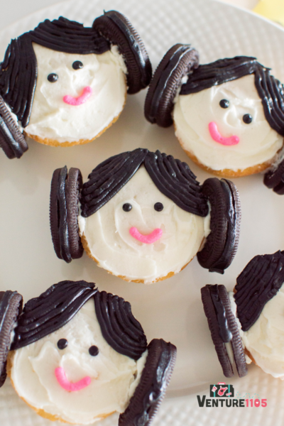 Princess Leia Cupcakes