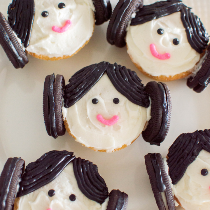 Princess Leia Cupcakes
