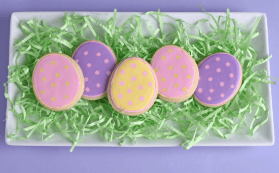 Easter Egg Cookies