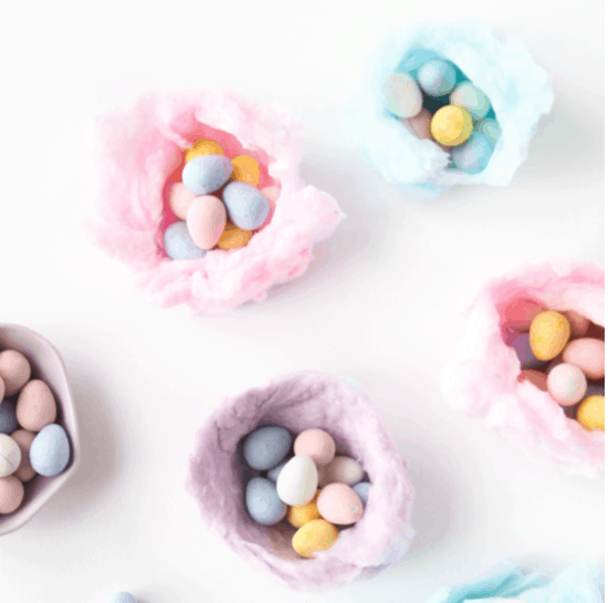 Cotton Candy Nests