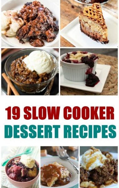 Slow Cooker Dessert Recipes