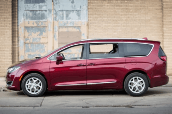 Red Chrysler Pacifica