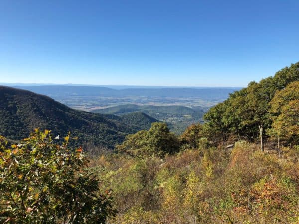 Blue Ridge Mountains in Virginia