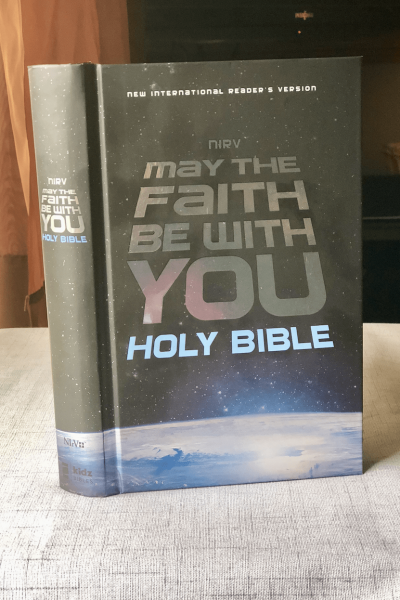 May The Faith Be With You Bible Cover