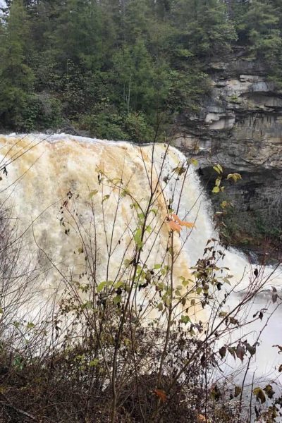 The Blackwater Falls waterfall