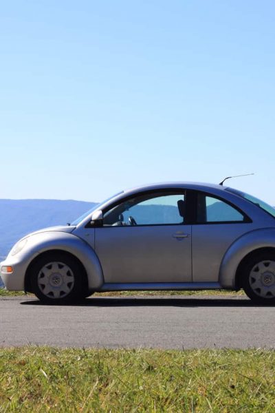 VW Beetle Bug on Skyline Drive Virginia