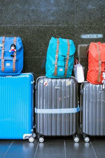 Family Travel luggage and suitecases