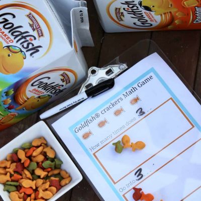 Free Printable Math Game With Crackers