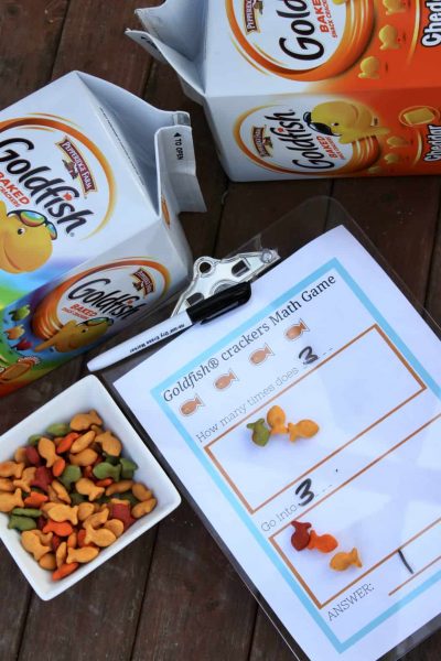 Goldfish crackers buy them at walmart