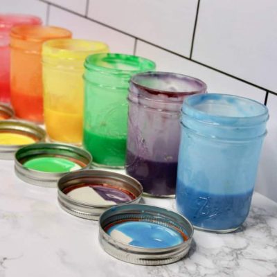 DIY Finger Paint Tutorial – Easy & Safe For Kids