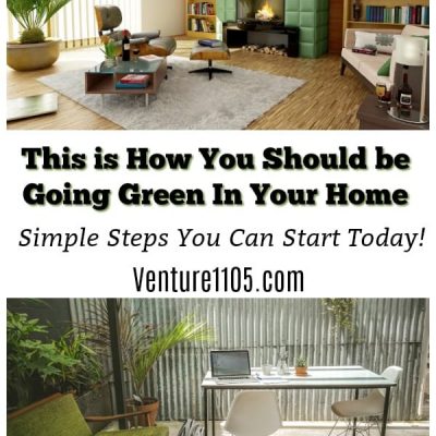 Keeping Your Home Green Is A Matter Of Evolution, Not Revolution