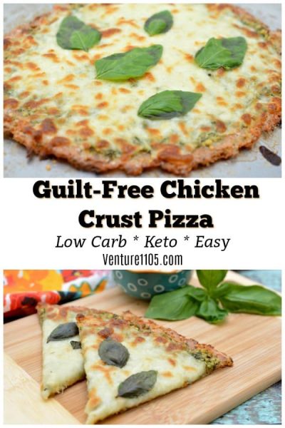 Guilt-Free Chicken Crust Pizza Recipe - low carb and keto