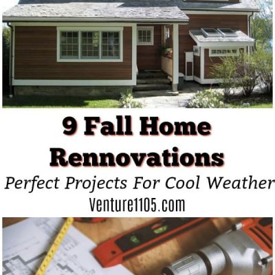9 Fall Home Renovations You Need To Tackle