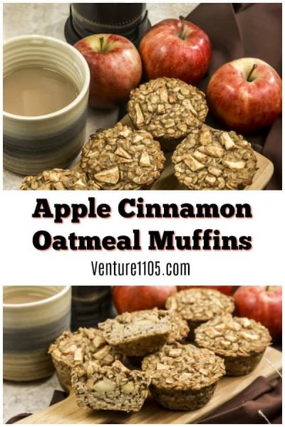 Apple Cinnamon Oatmeal Muffins Recipe on Venture1105