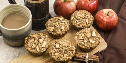 Apple Cinnamon Oatmeal Muffins finished