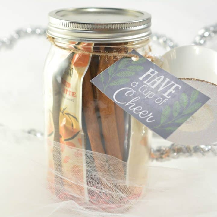 DIY Coffee Gift in a Jar Tutorial