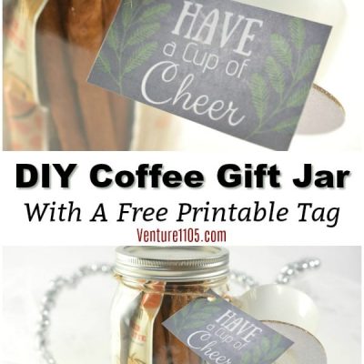 DIY Coffee Gift Jar – Easy Last Minute Gift Idea