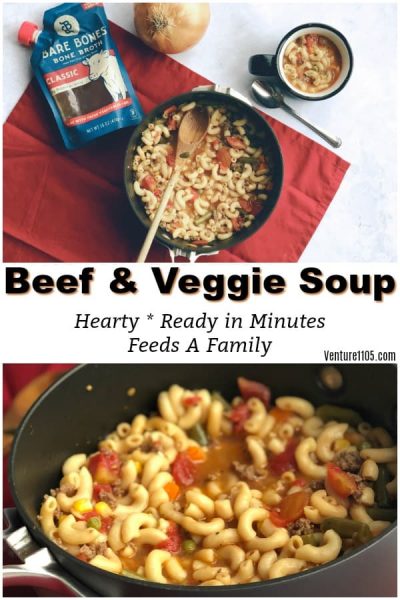 Beef and Veggie Soup - Find the Recipe Here