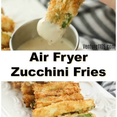 Keto Zucchini Fries – Made in the Air Fryer