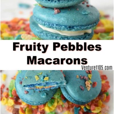Fruity Pebble Macarons – With A Sweet Surprise Inside